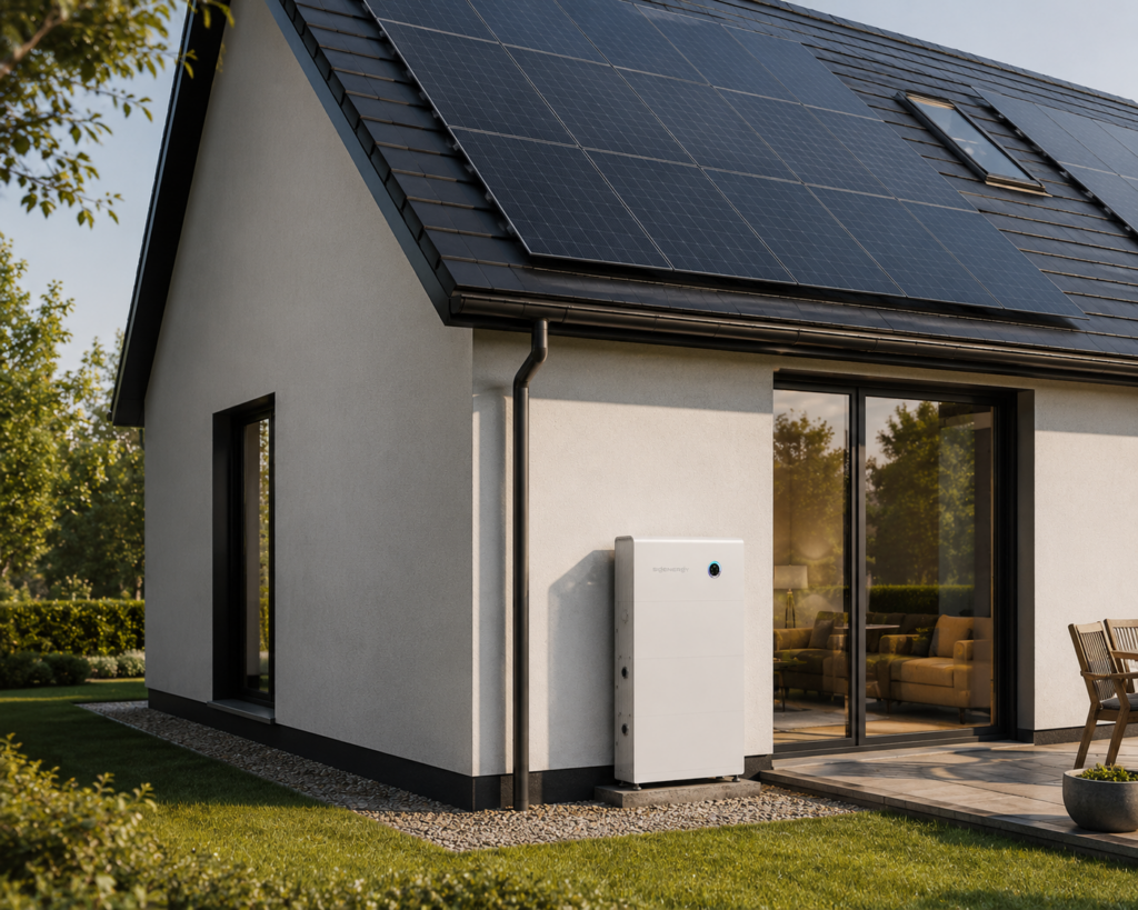 Gebruik de Sigenergy Sigenstor NEO slimme thuisbatterij om je zonnestroom op te slaan.